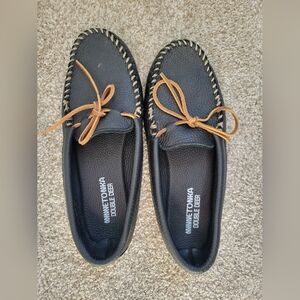 Minnetonka Double Deer Soft Sole Moccassin Slippers